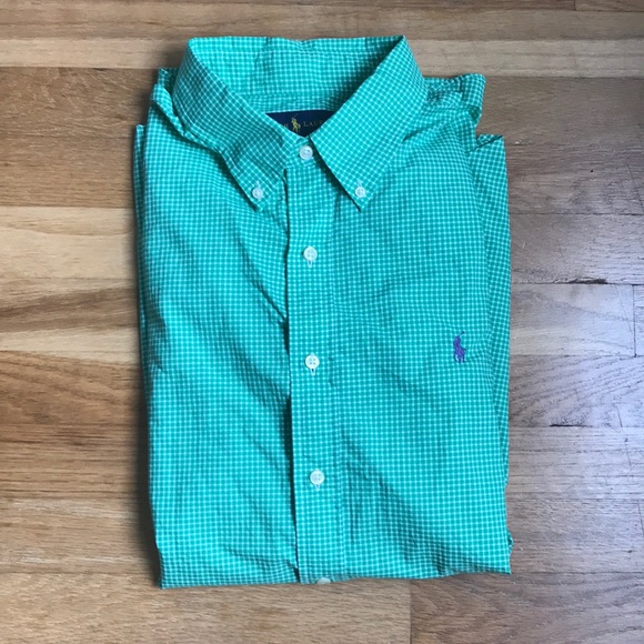 ralph lauren men's long sleeve button down shirts
